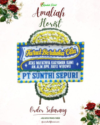 Papan Bunga Duka di Samarinda Ulu