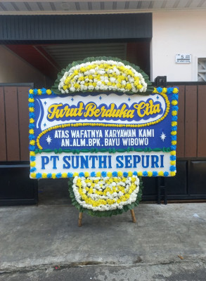 Papan Bunga Duka di Samarinda Ulu