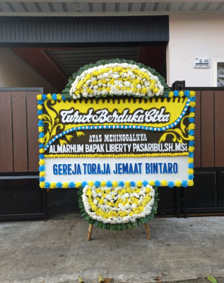 Papan Bunga Duka di Samarinda Ulu