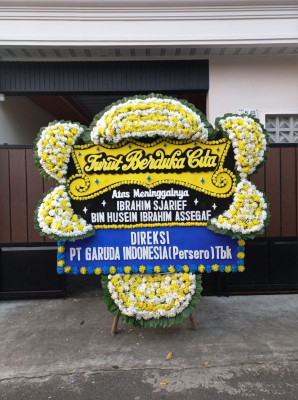 Papan Bunga Duka di Samarinda Ulu