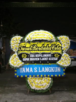 Papan Bunga Duka di Samarinda Ulu